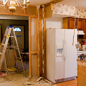 photo of a kitchen remodel